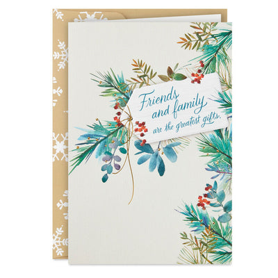 Evergreen Branches Greatest Gifts Boxed Christmas Cards, Pack of 12