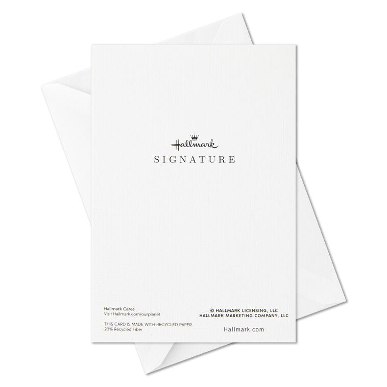 Elegant Script Boxed Christmas Cards, Pack of 10
