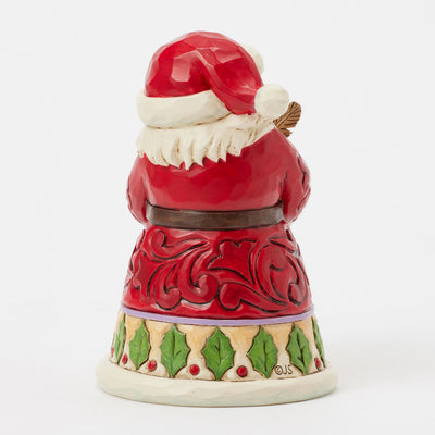 Santa With List Mini Fig