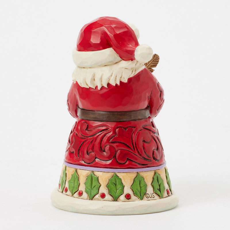 Santa With List Mini Fig