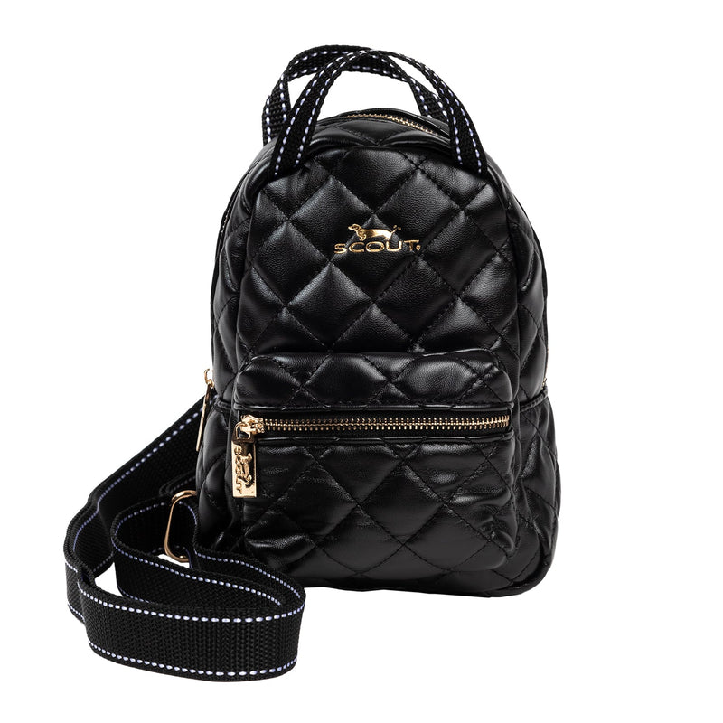 Globetrotter Backpack - Black Quilted