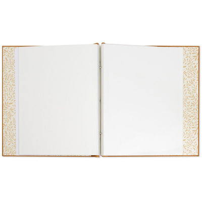 Our Family Gold on Tan Refillable Photo Album