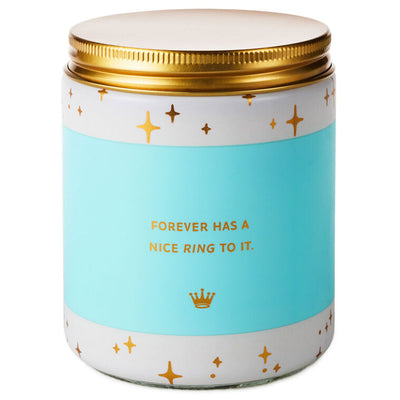 Happily ever after orange and sparkling pear scented jar candle, 7 oz.
