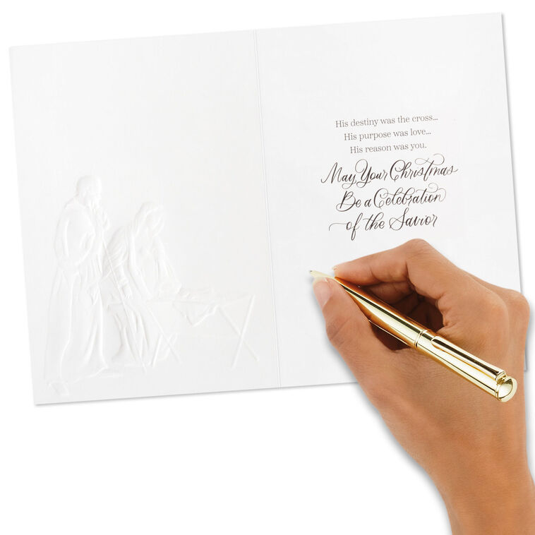 DaySpring A Savior Born to You Boxed Christmas Cards, Pack of 16