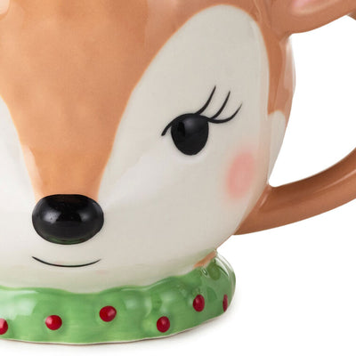 Sculpted Reindeer Mug, 15.9 oz