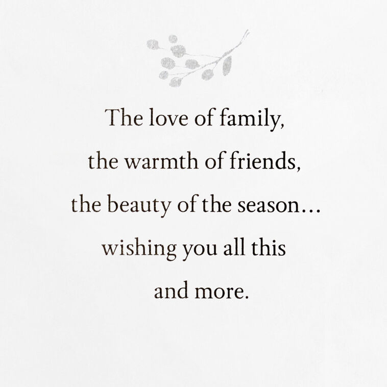 Poinsettia Wreath Boxed Christmas Cards, Pack of 12