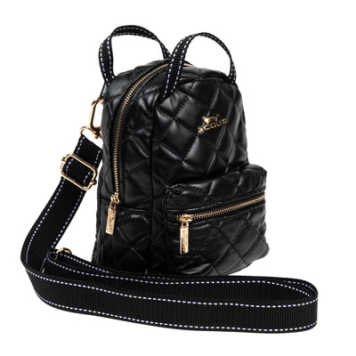 Globetrotter Backpack - Black Quilted