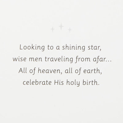 Wise Men Following the Star Boxed Christmas Cards, Pack of 40