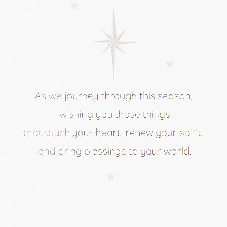Journey Through the Season Boxed Christmas Cards, Pack of 16