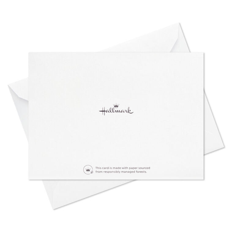 Black thank you cards with multicolor stars and gold foil lettering, shown in a kraft box with white envelopes, pack of 10
