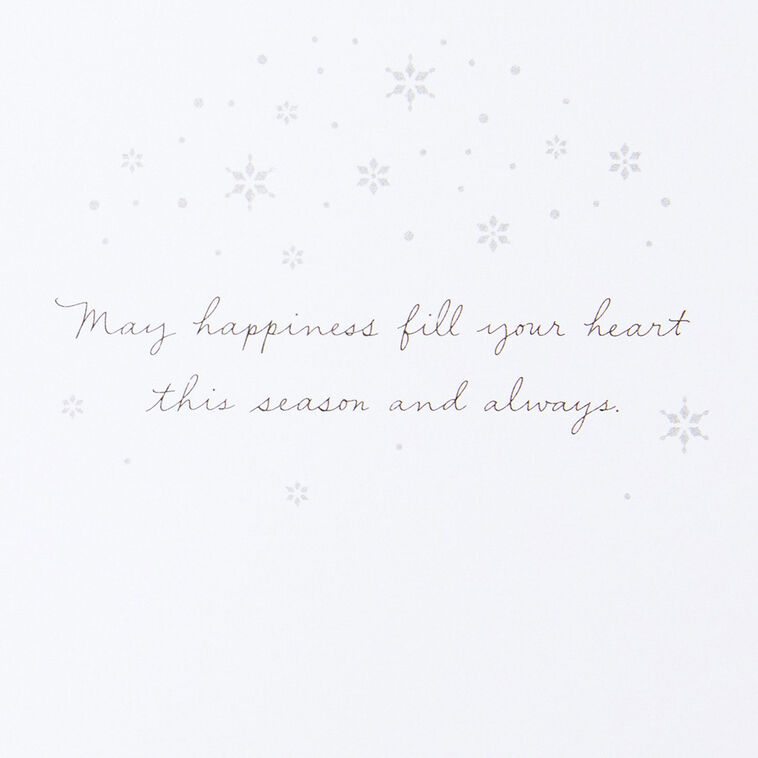 Merry Little Snow Globe Packaged Christmas Cards, Set of 5