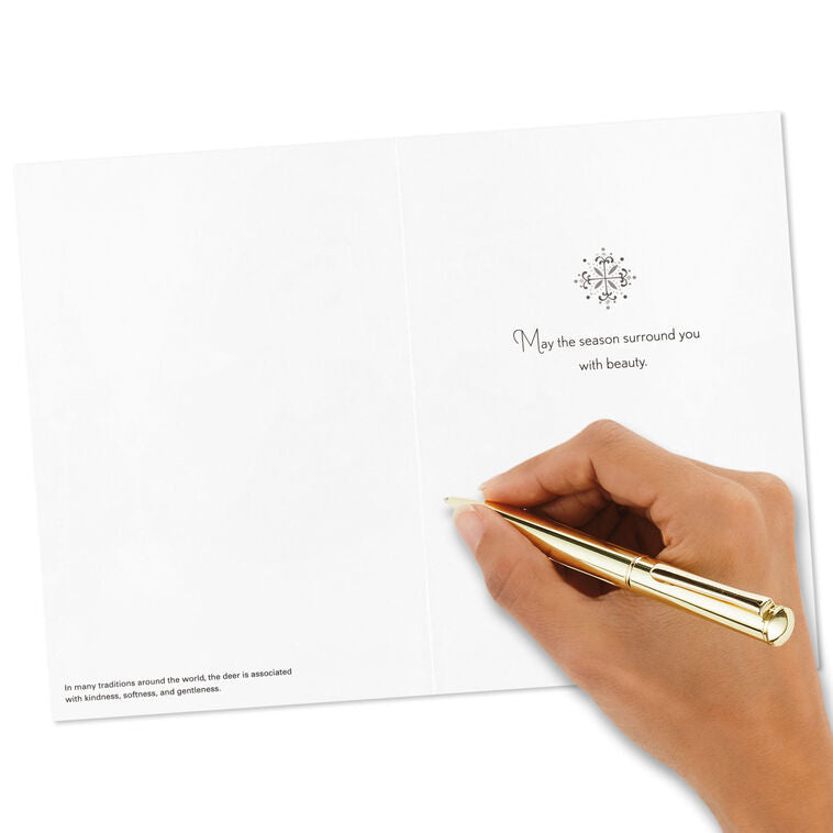 UNICEF Deer in Snowy Woods Boxed Christmas Cards, Pack of 20