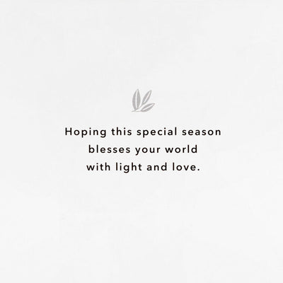 Bird and Botanical Banner Boxed Christmas Cards, Pack of 16