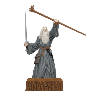 Gandalf the Grey ornament, Lord of the Rings, staff raised on Bridge of Khazad-dûm, Hallmark Keepsake, sound, Christmas decoration