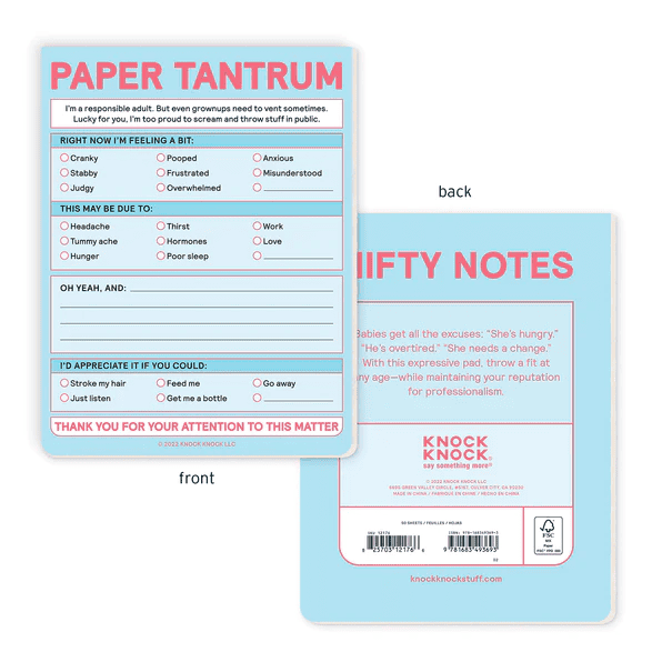 Nifty Notes- Paper Tantrum