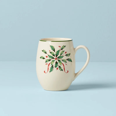 Holiday cocoa mug