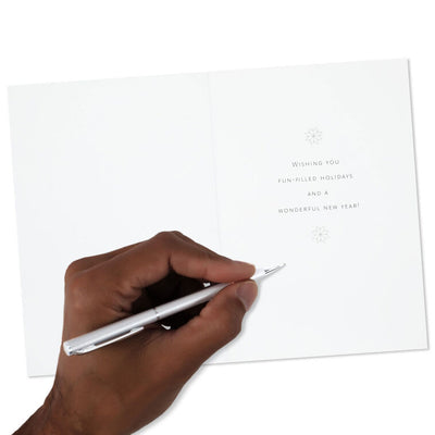 Alpine Ski Slopes Boxed Christmas Cards, Pack of 16