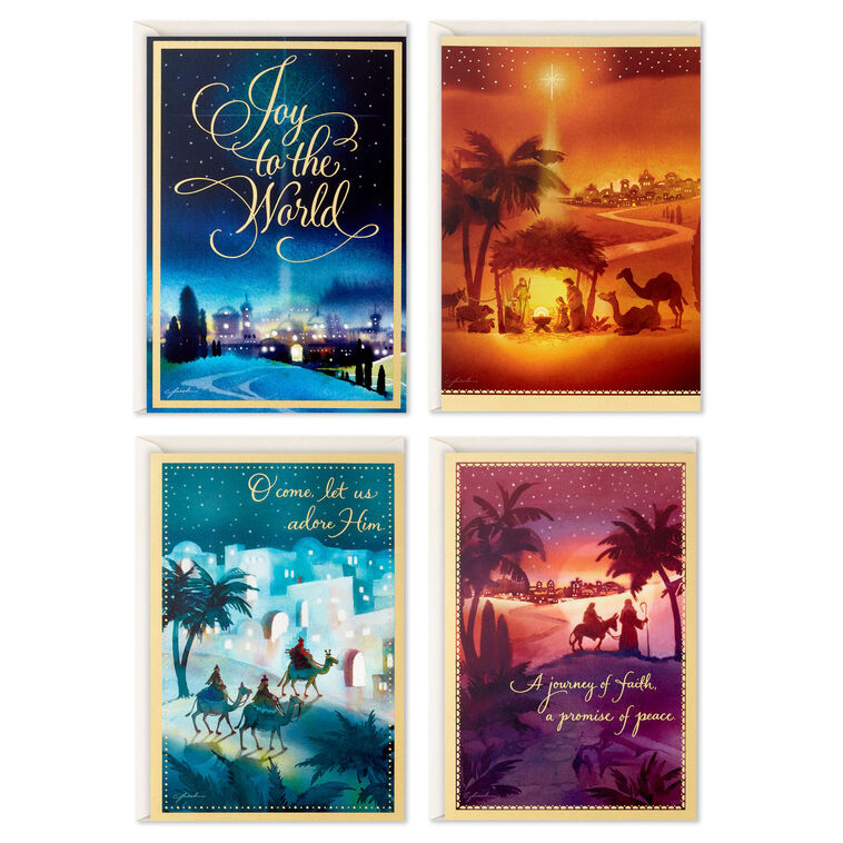 True Meaning of Christmas Boxed Christmas Cards Assortment, Pack of 40