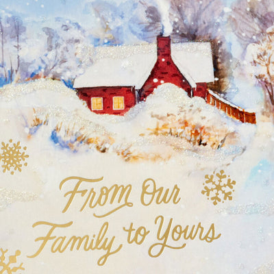 God's Blessings Religious Boxed Christmas Cards, Pack of 16