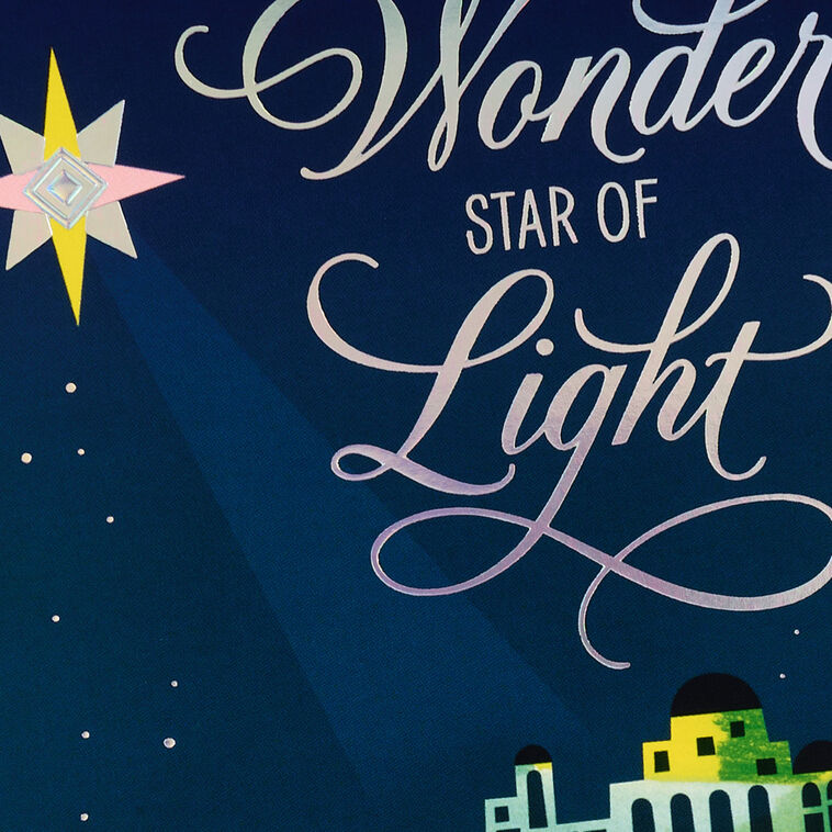 Star of Wonder and Light Boxed Christmas Cards, Pack of 16