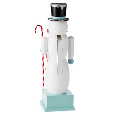 Snowman Christmas Countdown Nutcracker Figurine, 15"