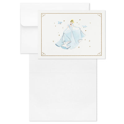 Disney Princess Assorted Boxed Blank Note Cards Multipack, Pack of 24