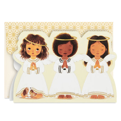 Praying Angels Boxed Christmas Cards, Pack of 16