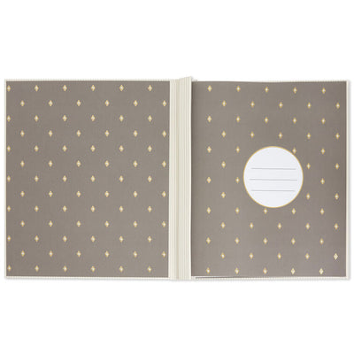 Hallmark Hallmark A Life Remembered Taupe Striped Refillable Pho