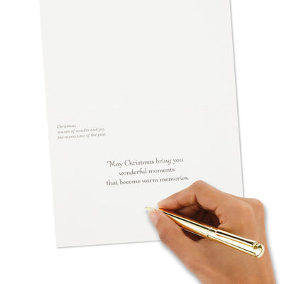 Thomas Kinkade Santa and Sleigh Boxed Christmas Cards, Pack of 16