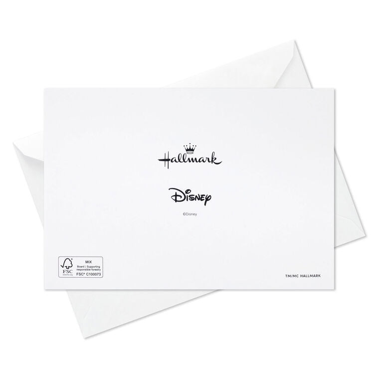 Disney Mickey Mouse and Disney Minnie Mouse Merry and Bright Boxed Christmas Cards, Pack of 16