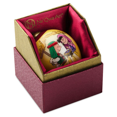 Peanuts® Ne'Qwa Art® Christmas Pageant Hand-Painted Glass Hallmark Ornament