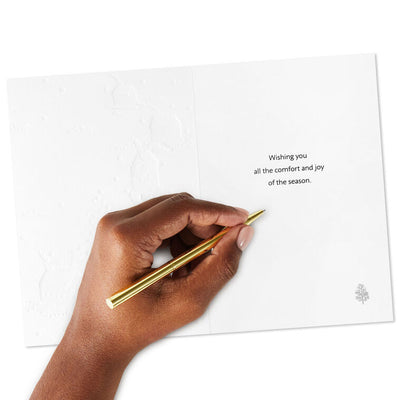 Needlepoint Homes and Trees Boxed Christmas Cards, Pack of 16