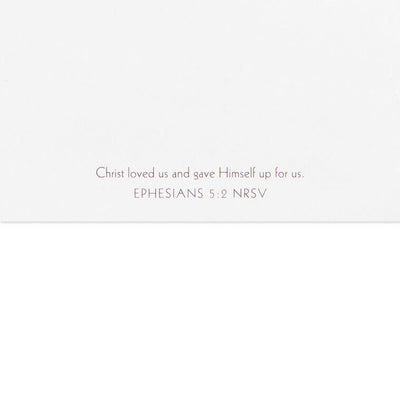 Jesus Gave Everything Religious Boxed Christmas Cards, Pack of 16