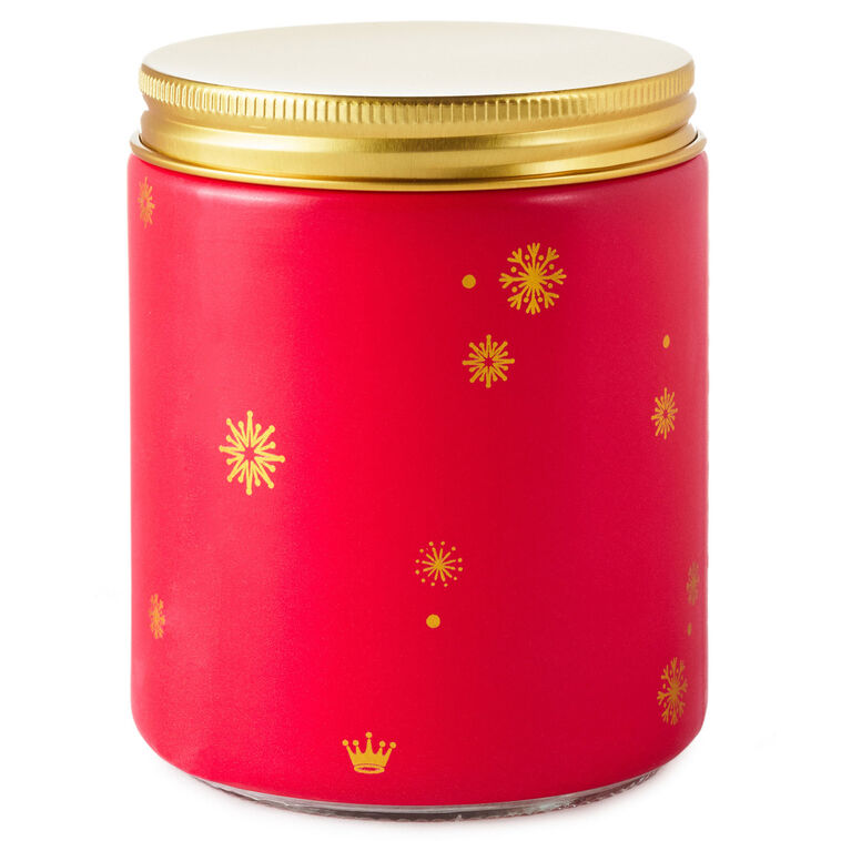 Christmas Wishes Chilled Mint and Vanilla Scented Jar Candle, 7 oz