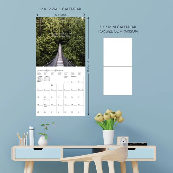 In to the Woods 12 x 12 Wall Calendar