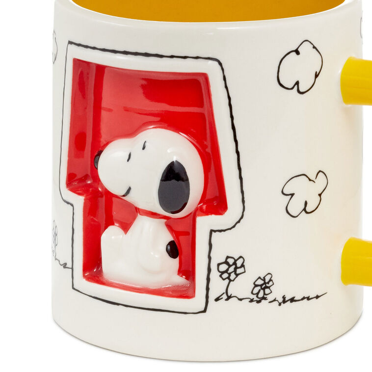 Peanuts Snoopy Doghouse Sculpted Mug, 14.5 oz.