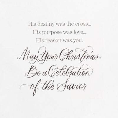 DaySpring A Savior Born to You Boxed Christmas Cards, Pack of 16