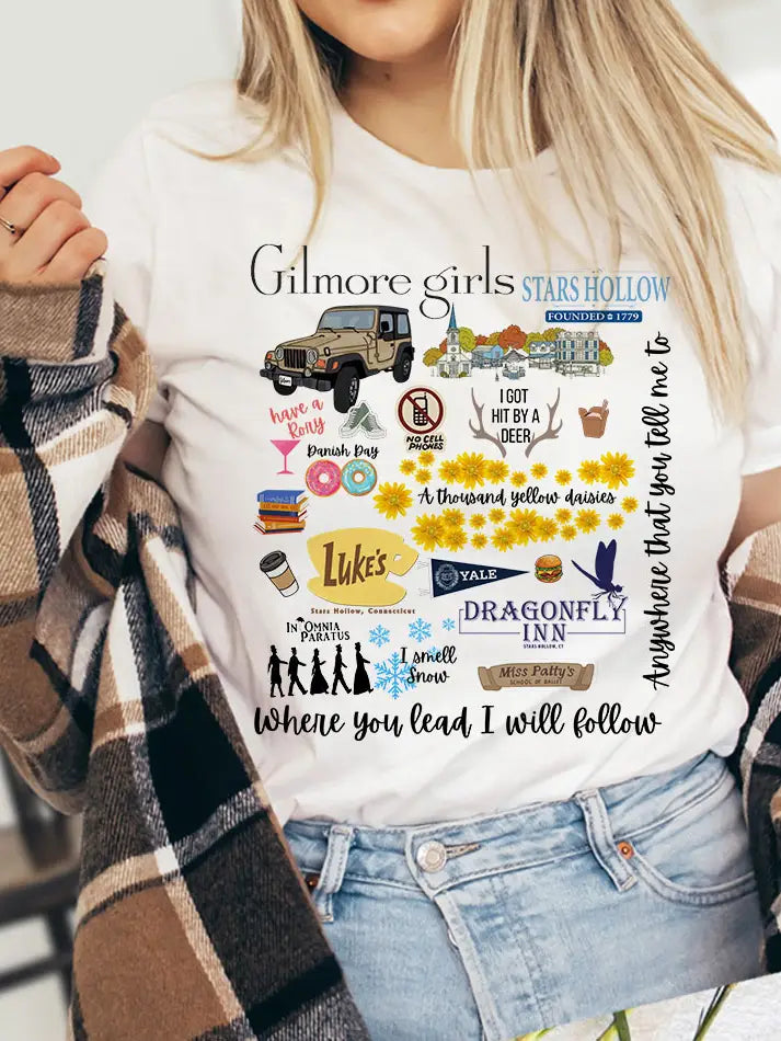 Gilmore girls t shirts 2025