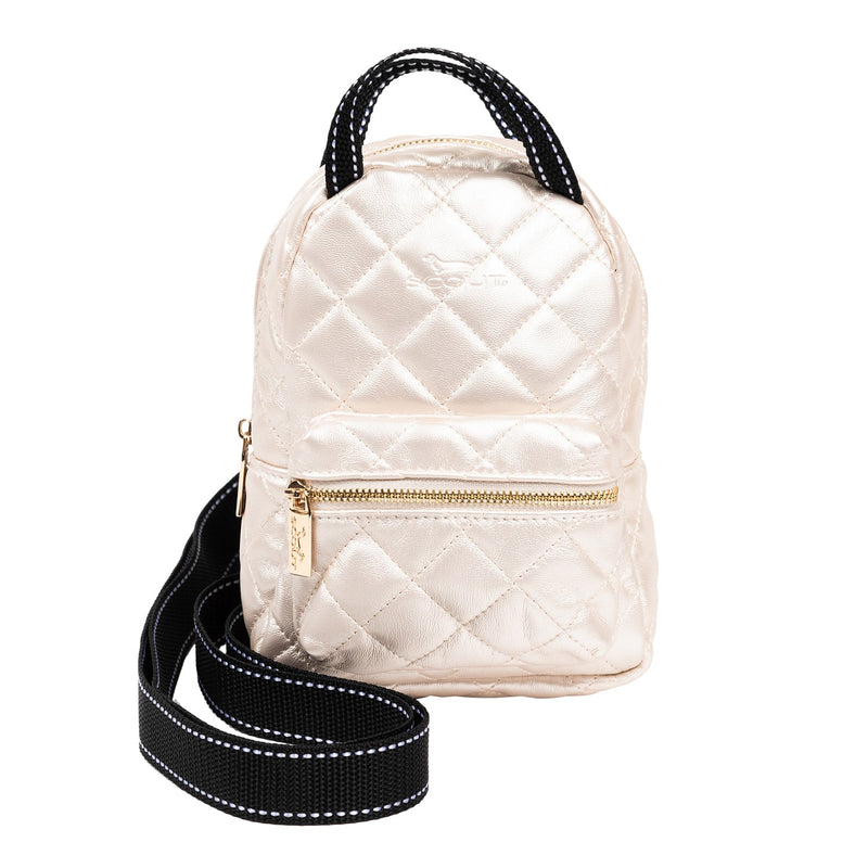 Globetrotter Backpack - Champagne Quilted