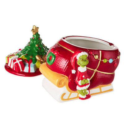 Dr. Seuss's How the Grinch Stole Christmas! Grinch Cookie Jar With Sound