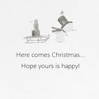 Snowy Santa Claus Parade Boxed Christmas Cards, Pack of 16