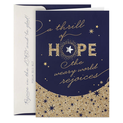 DaySpring A Thrill of Hope Boxed Christmas Cards, Pack of 12
