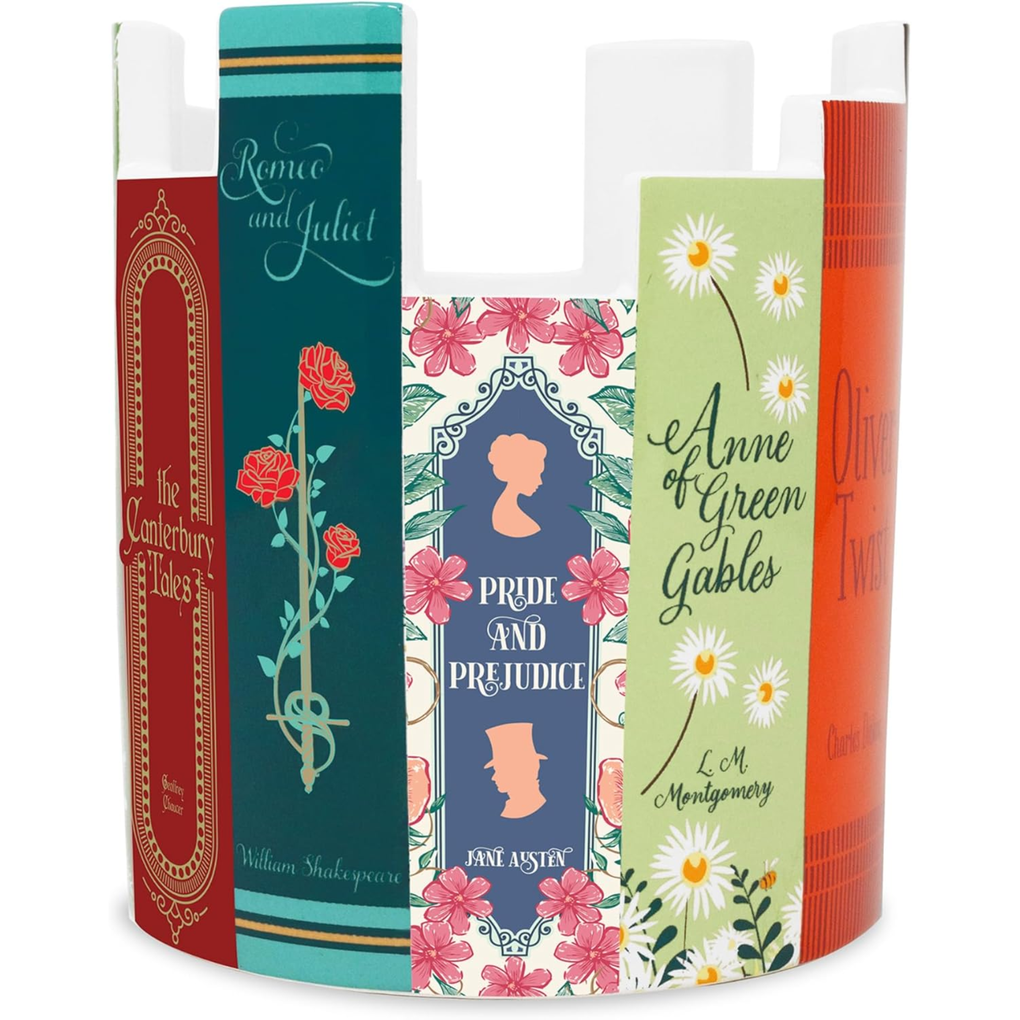 Ceramic Desk Pot, Stack of Classics – Banner's Hallmark