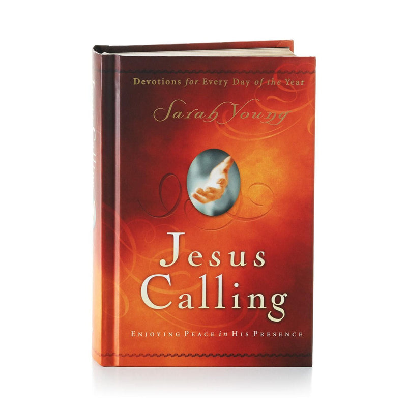 Jesus Calling devotional book, offering daily messages of peace, love, and encouragement from Jesus&