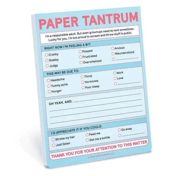 Nifty Notes- Paper Tantrum