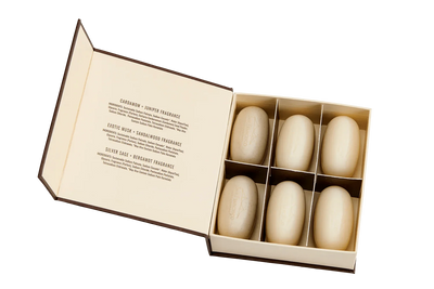 Man Bar Hair & Body Soap 6pc Gift Set