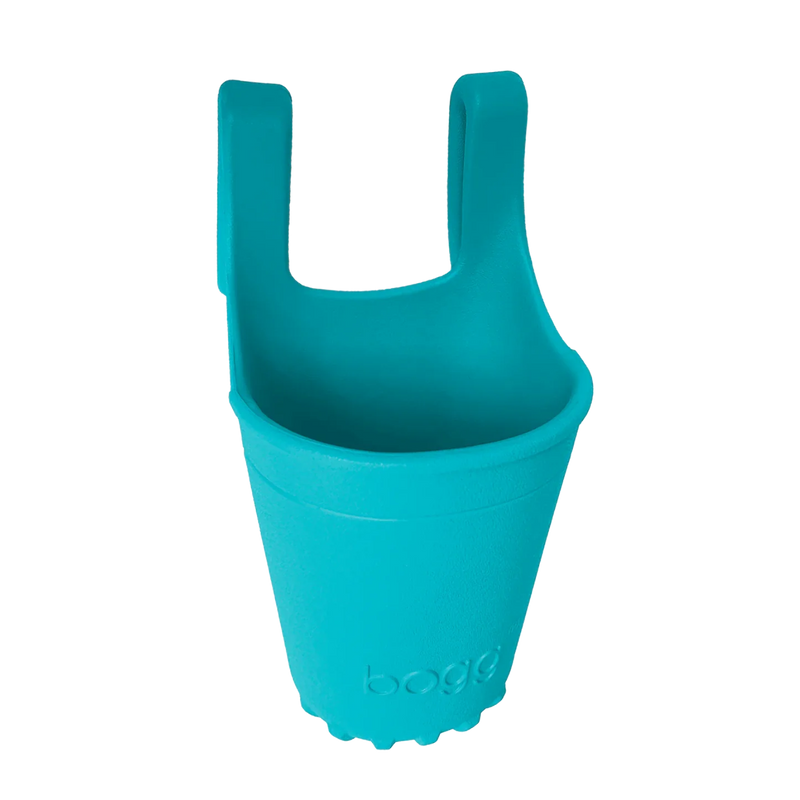 Turquoise and Caicos Bogg Bevy accessory for Bogg Bag, perfect for holding cups, water vessels, and essentials like keys and phone. Stylish and functional organizer.
