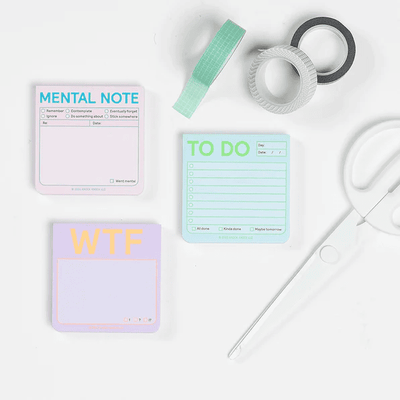 Sticky Notes- Mental Note