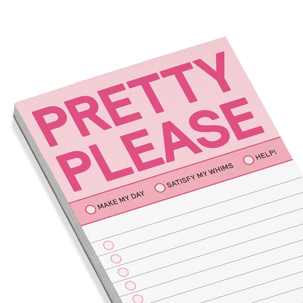 Make-a-List Pads- Pretty Please