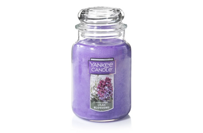 Yankee Candle Fresh Cut Roses Scented, Wick Candle, Over 35 Hours of Burn